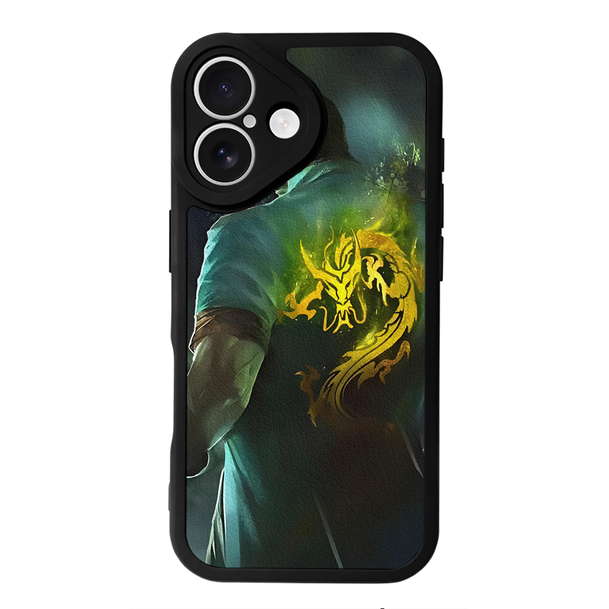 リーグ・オブ・レジェンド League of Legends LOL 【iPhone 16シリーズ対応】シリコンスマホケース（レザー調） 材質：シリコン